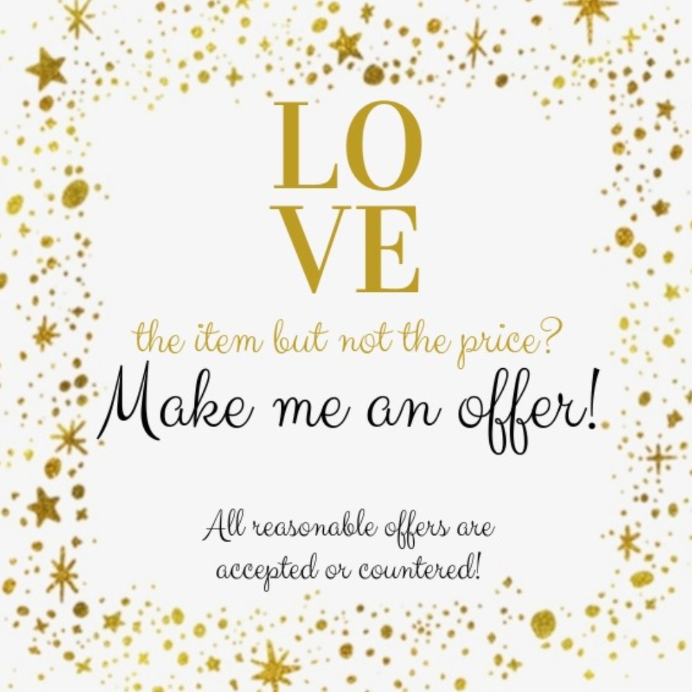 Reasonable offers accepted!